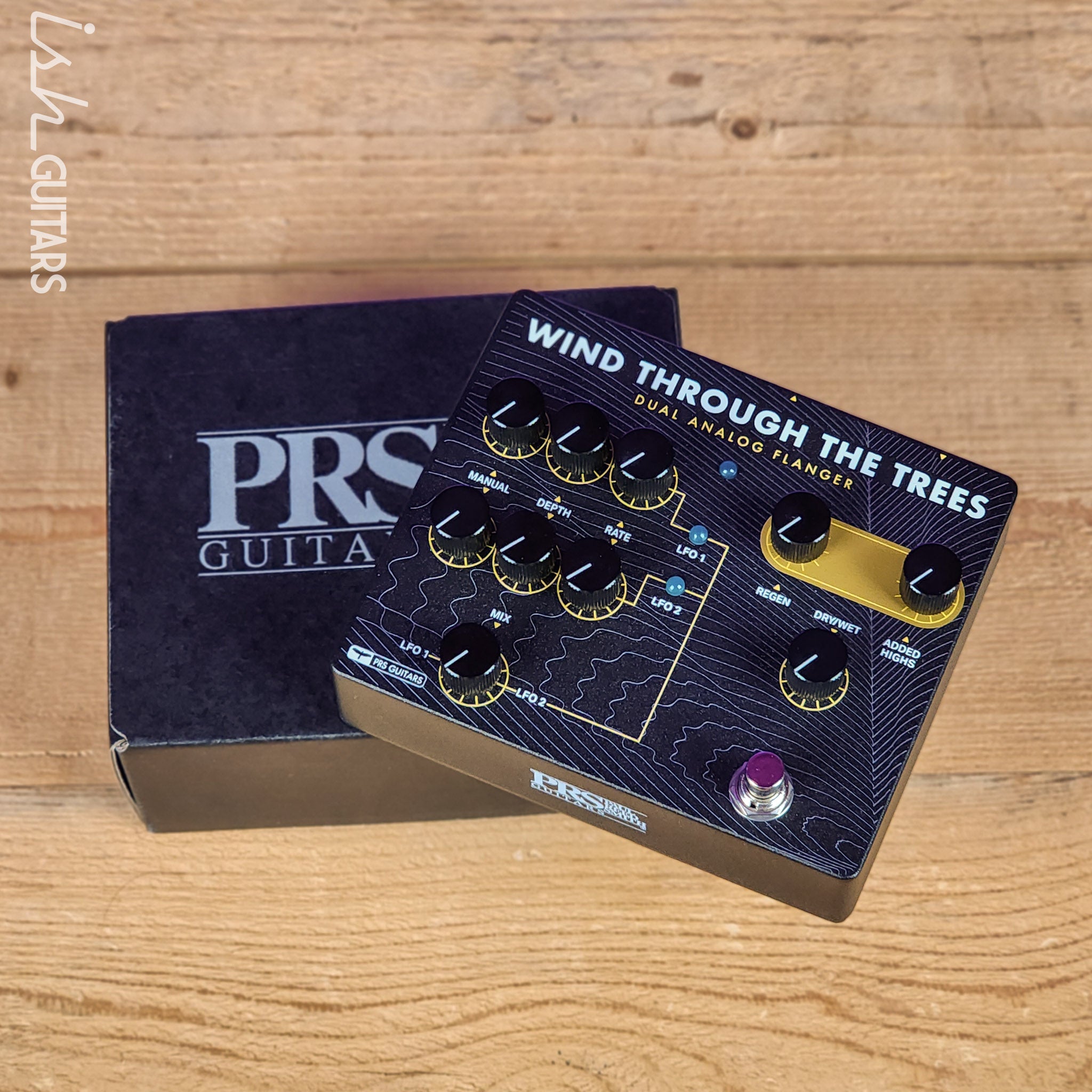 PRS Wind Through The Trees Dual Analog Flanger Pedal Demo – Ish