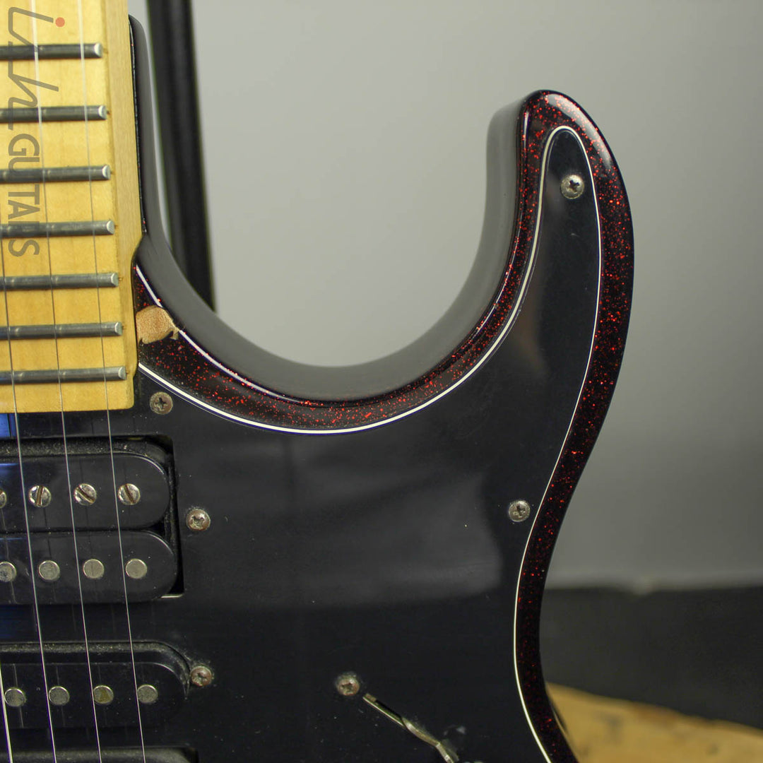 1990s Washburn MG-44 Black Cherry Sparkle