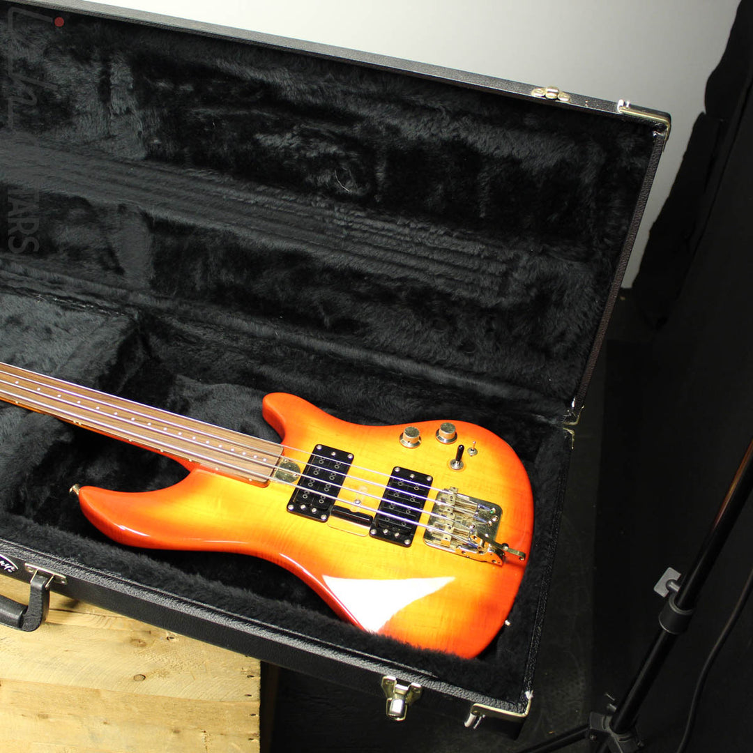 2000’s Fury Tornado Fretless Signed Cherry Sunburst
