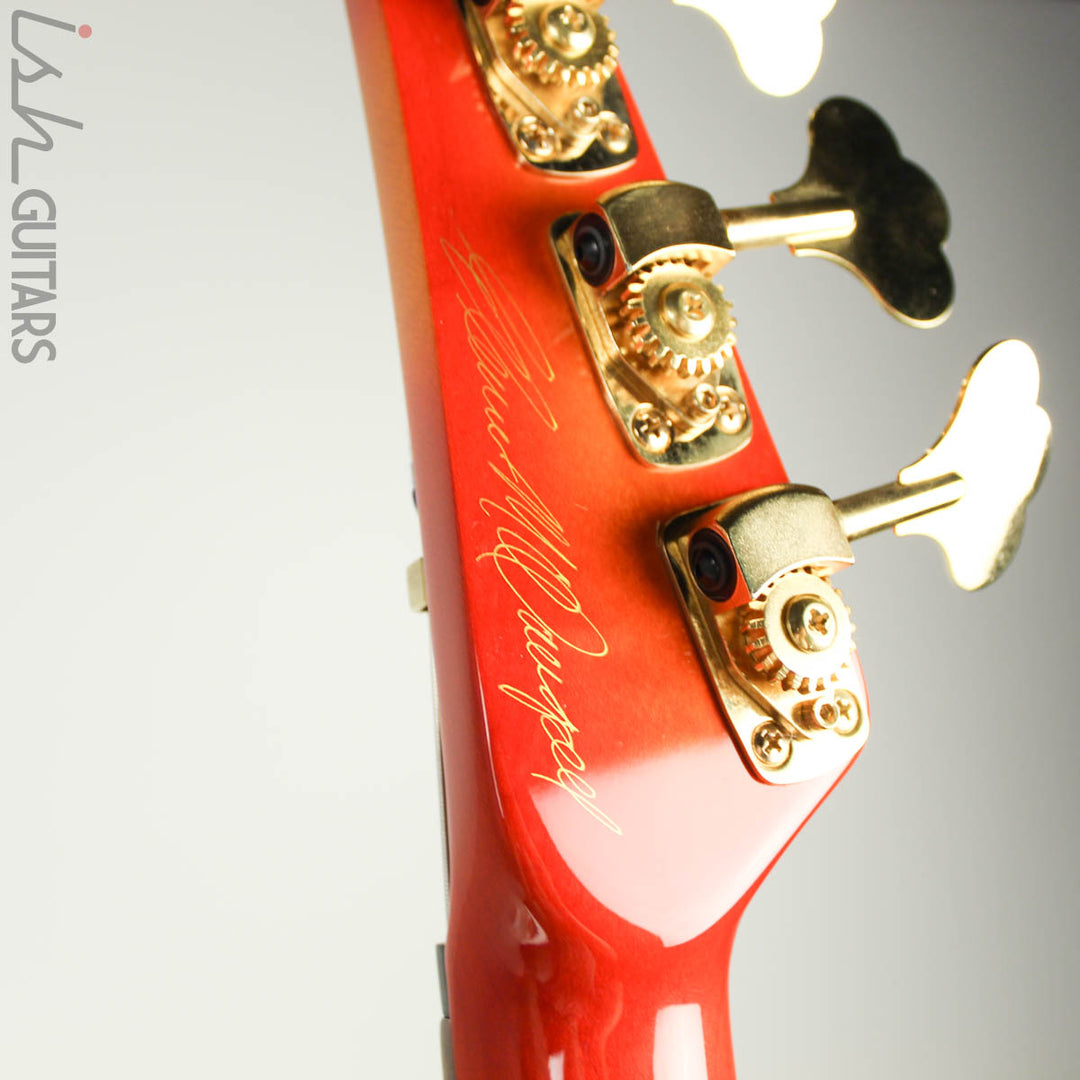 2000’s Fury Tornado Fretless Signed Cherry Sunburst