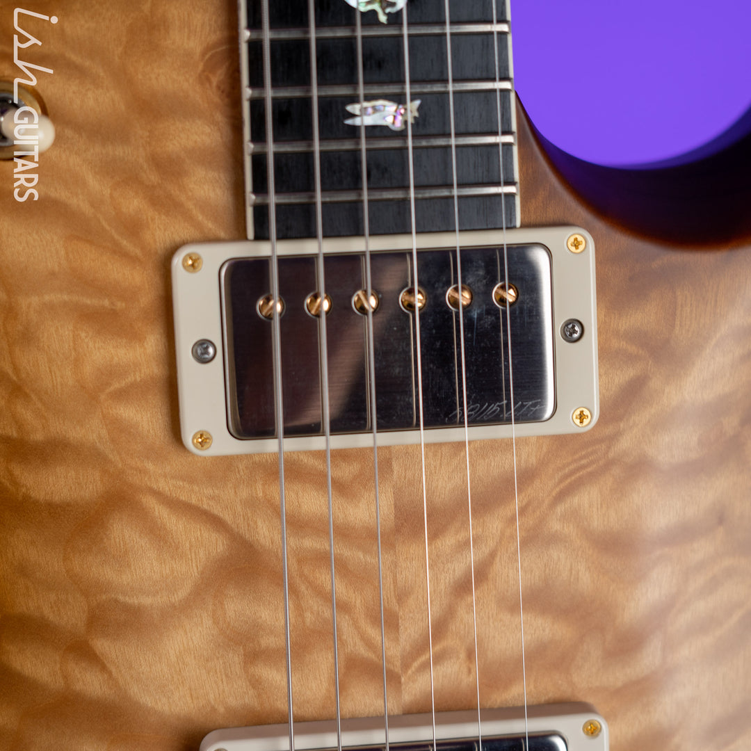 2021 PRS Wood Library McCarty 594 Singlecut 10-Top Antique Natural Satin