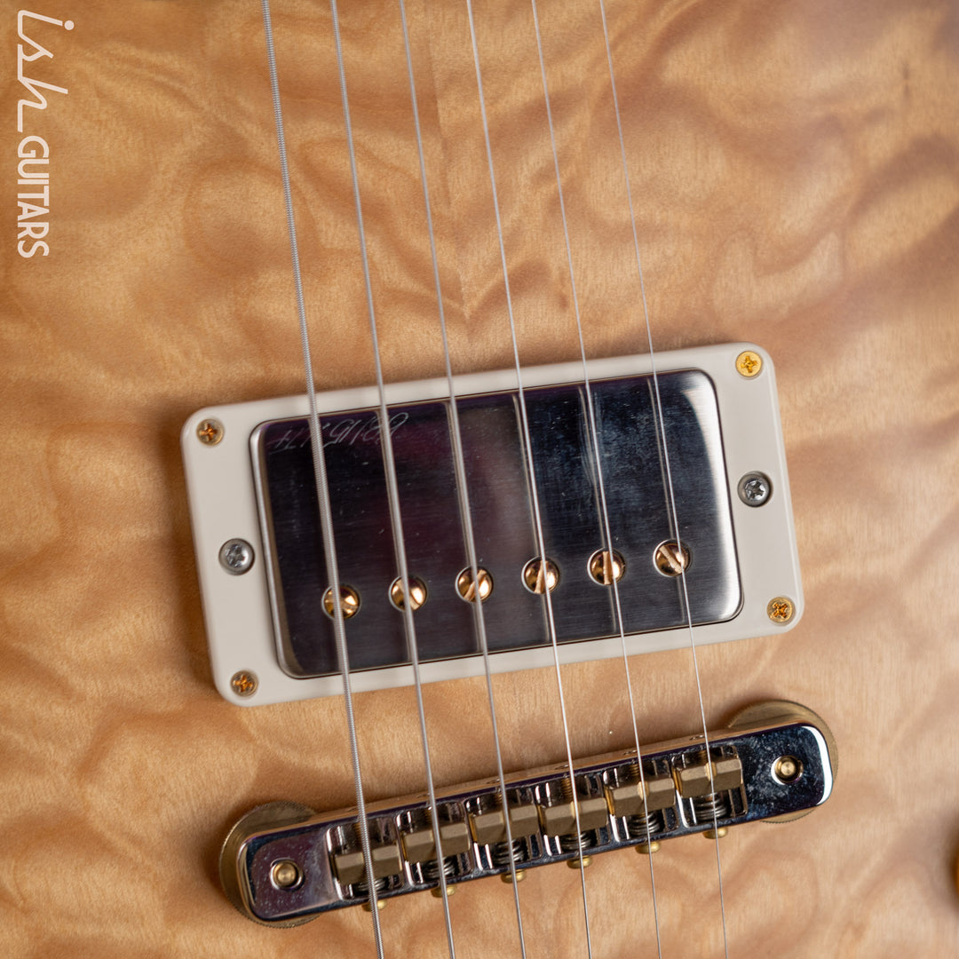 2021 PRS Wood Library McCarty 594 Singlecut 10-Top Antique Natural Satin