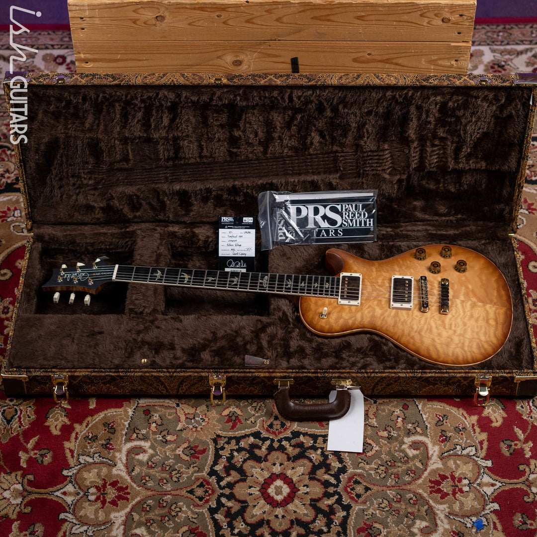 2021 PRS Wood Library McCarty 594 Singlecut 10-Top Antique Natural Satin