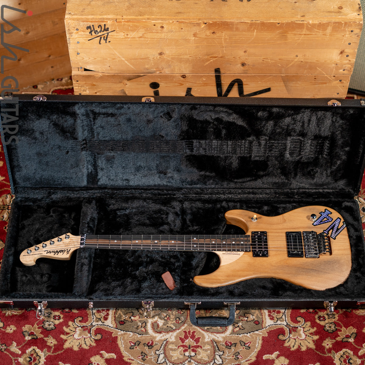Washburn USA N-4 Vintage Nino Bettencourt Signature Guitar – Ish