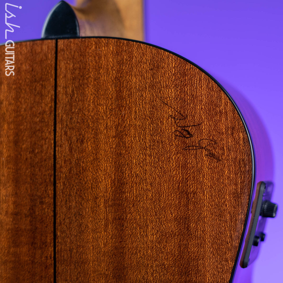 Zager Travel Acoustic-Electric Natural Mahogany
