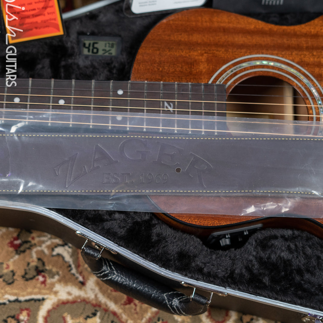 Zager Travel Acoustic-Electric Natural Mahogany