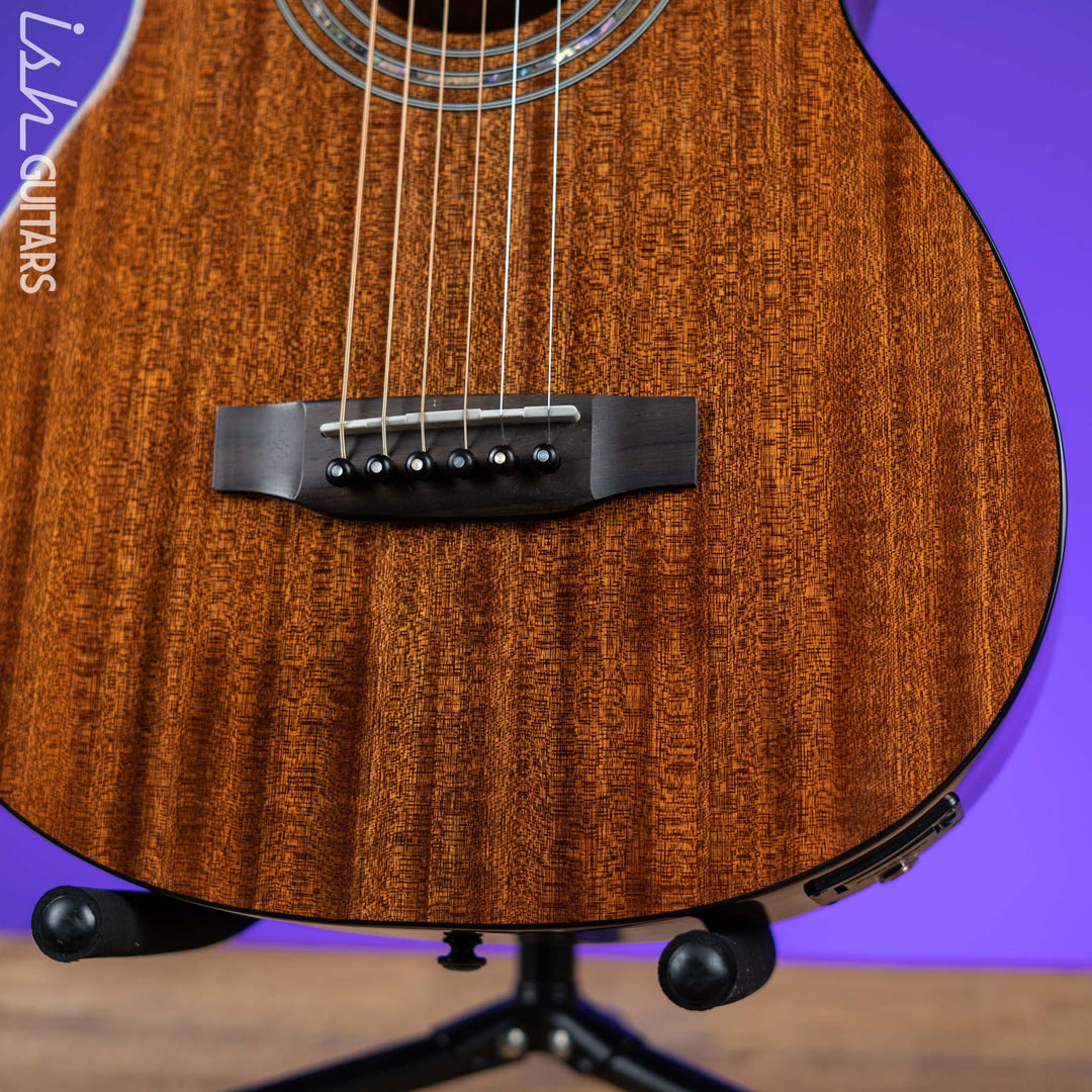 Zager Travel Acoustic-Electric Natural Mahogany