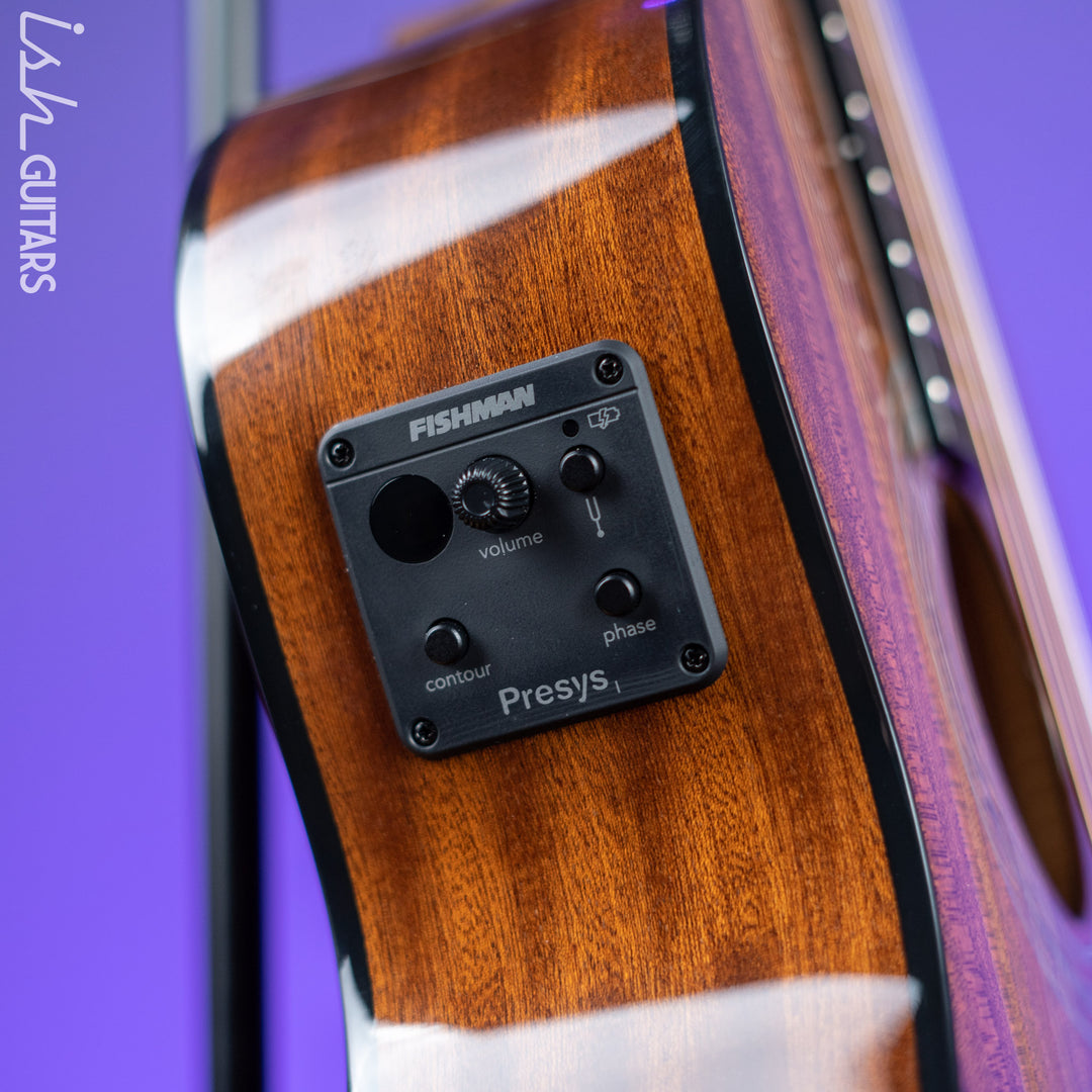 Zager Travel Acoustic-Electric Natural Mahogany