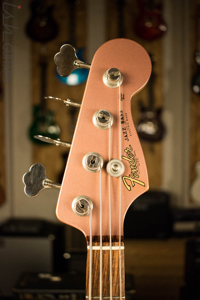 2003 Fender Jazz Bass FSR Burgundy Mist Metallic MIM 