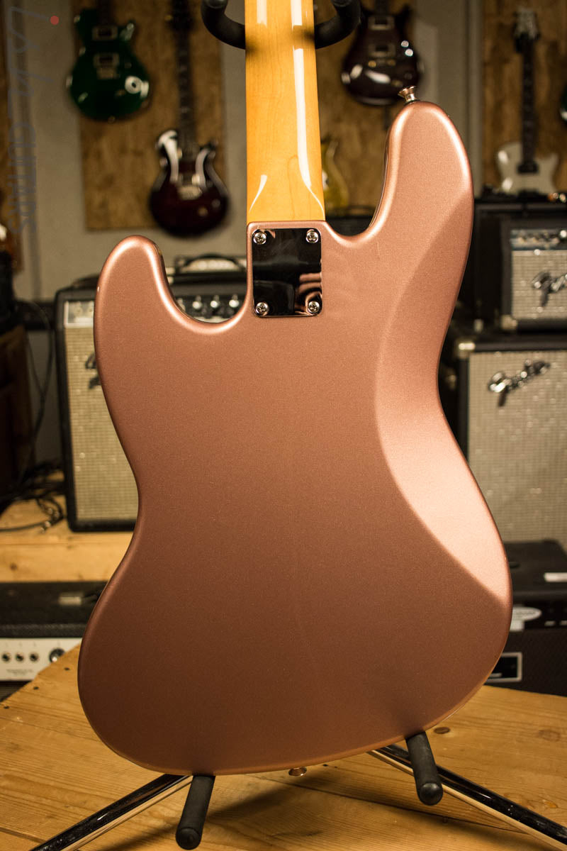 2003 Fender Jazz Bass FSR Burgundy Mist Metallic MIM 