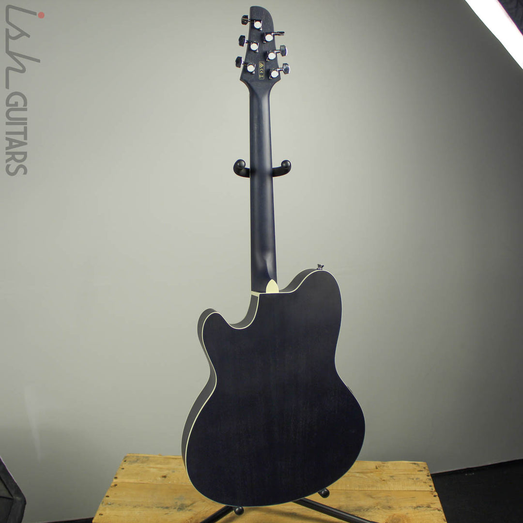 Ibanez TCM50DNO Talman Acoustic Electric Figured Ash Dark Night Ocean