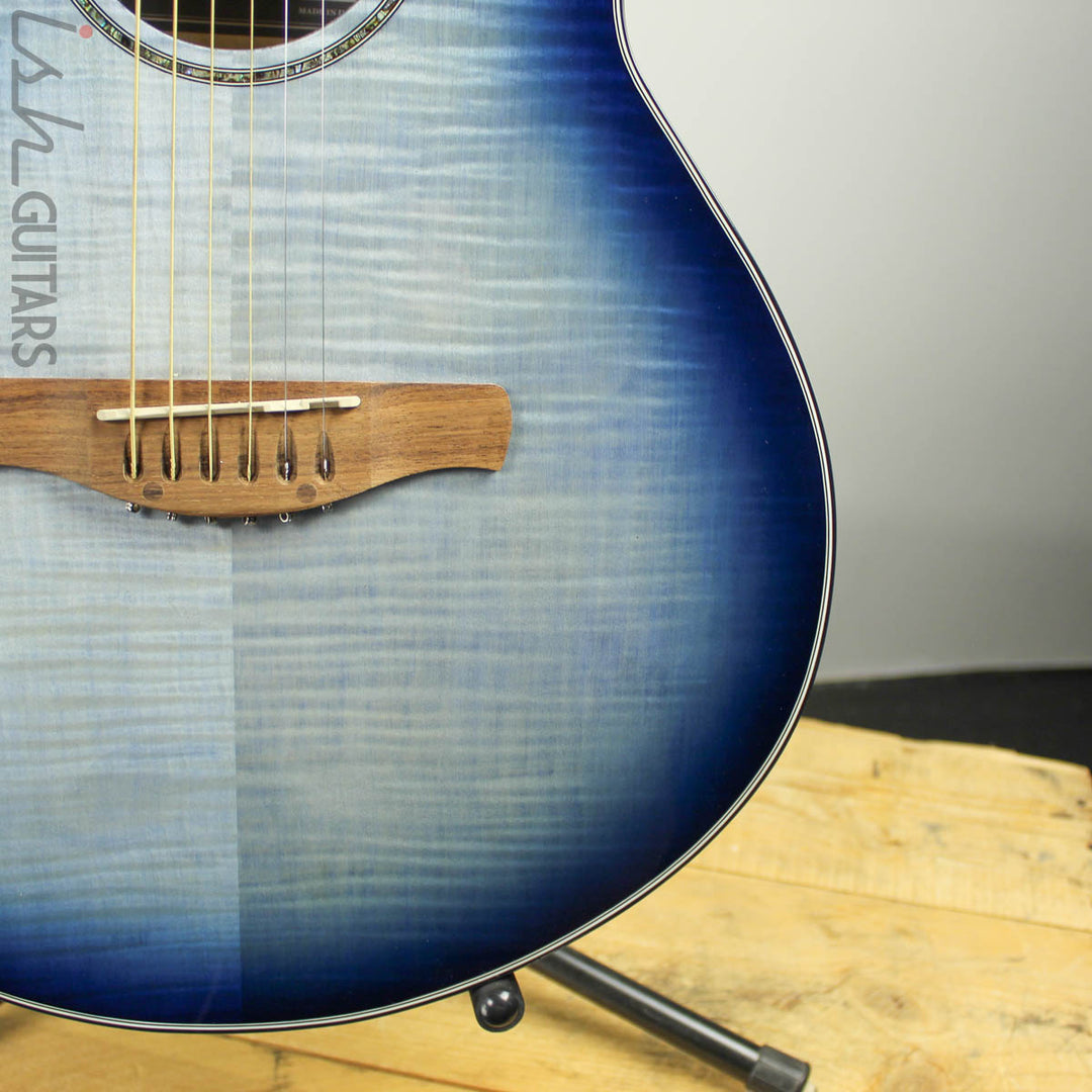 Ibanez AEWC400 Indigo Blue Burst Acoustic Electric
