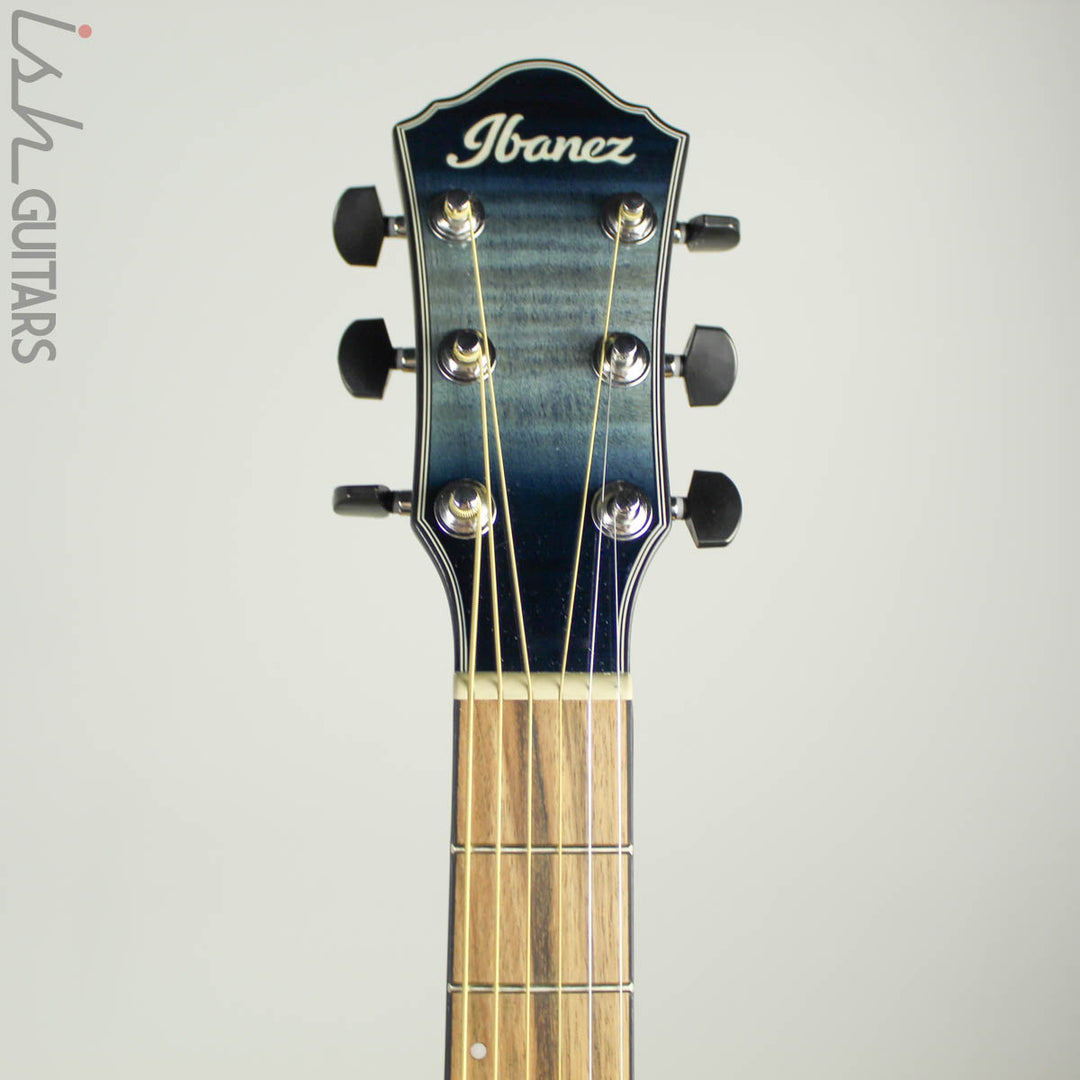 Ibanez AEWC400 Indigo Blue Burst Acoustic Electric