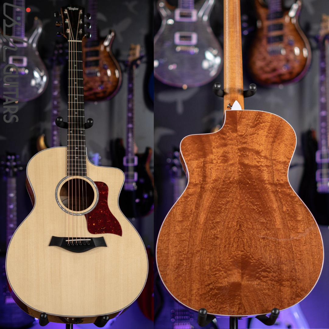 Taylor 214ce-QS Deluxe Limited Acoustic-Electric Guitar Natural