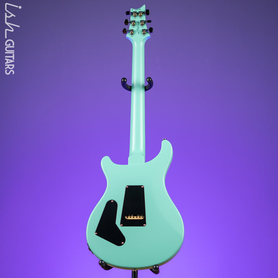 PRS Custom 24 Wood Library Seafoam Green Satin Demo