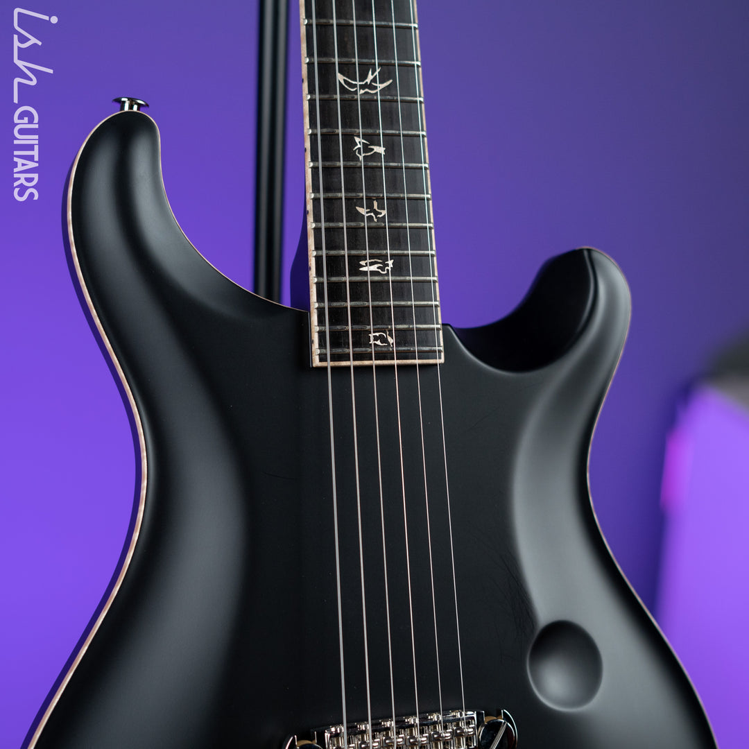 2022 PRS Private Stock Custom 24 "Sculpture" Hollowbody Piezo Matte Black