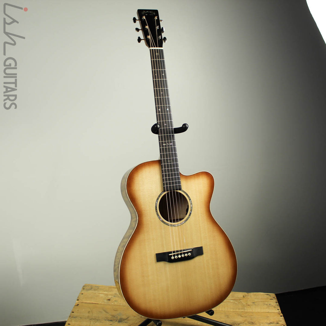 NAMM 2019 Martin OMCE Blaze Burst Acoustic Guitar