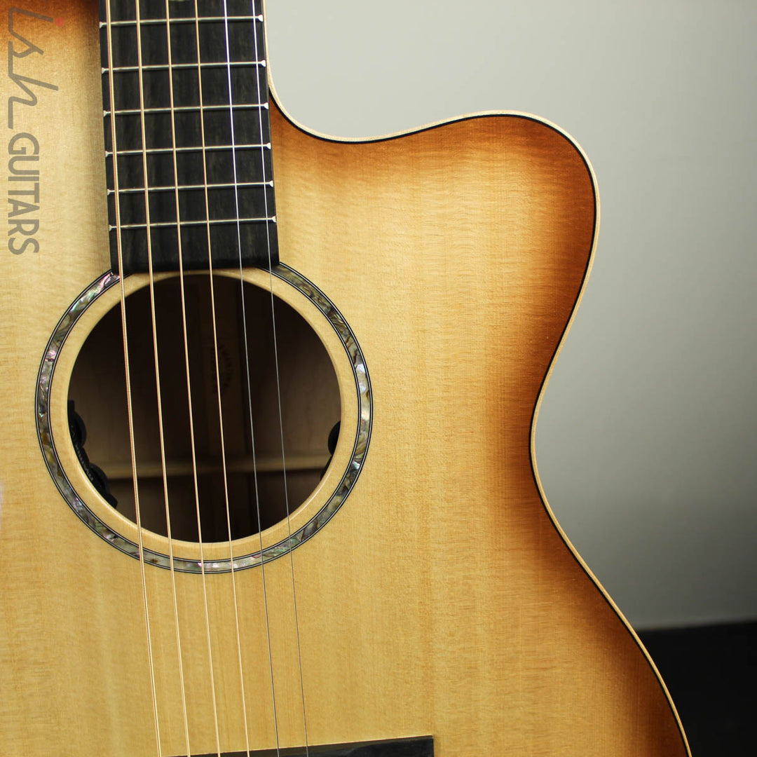NAMM 2019 Martin OMCE Blaze Burst Acoustic Guitar