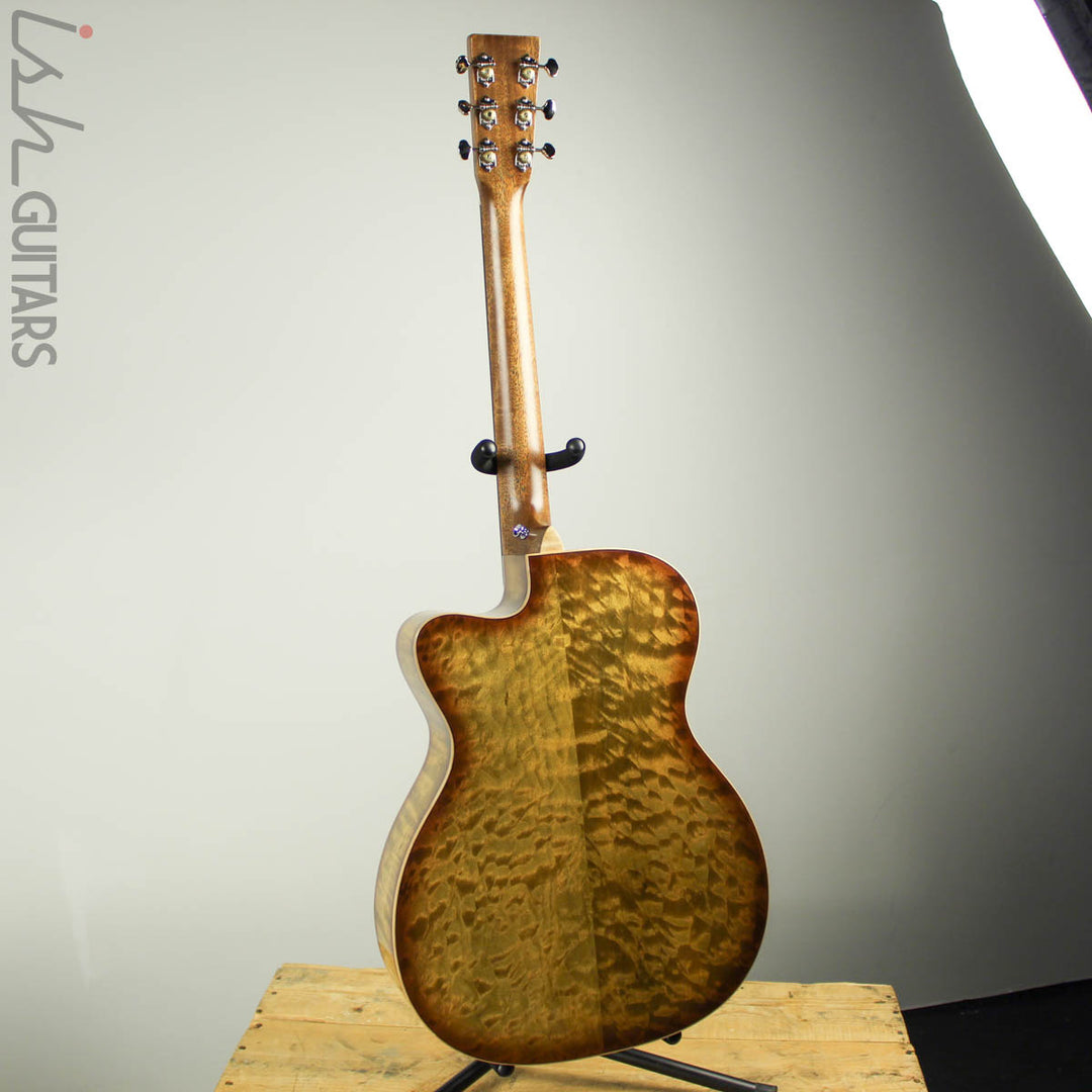 NAMM 2019 Martin OMCE Blaze Burst Acoustic Guitar