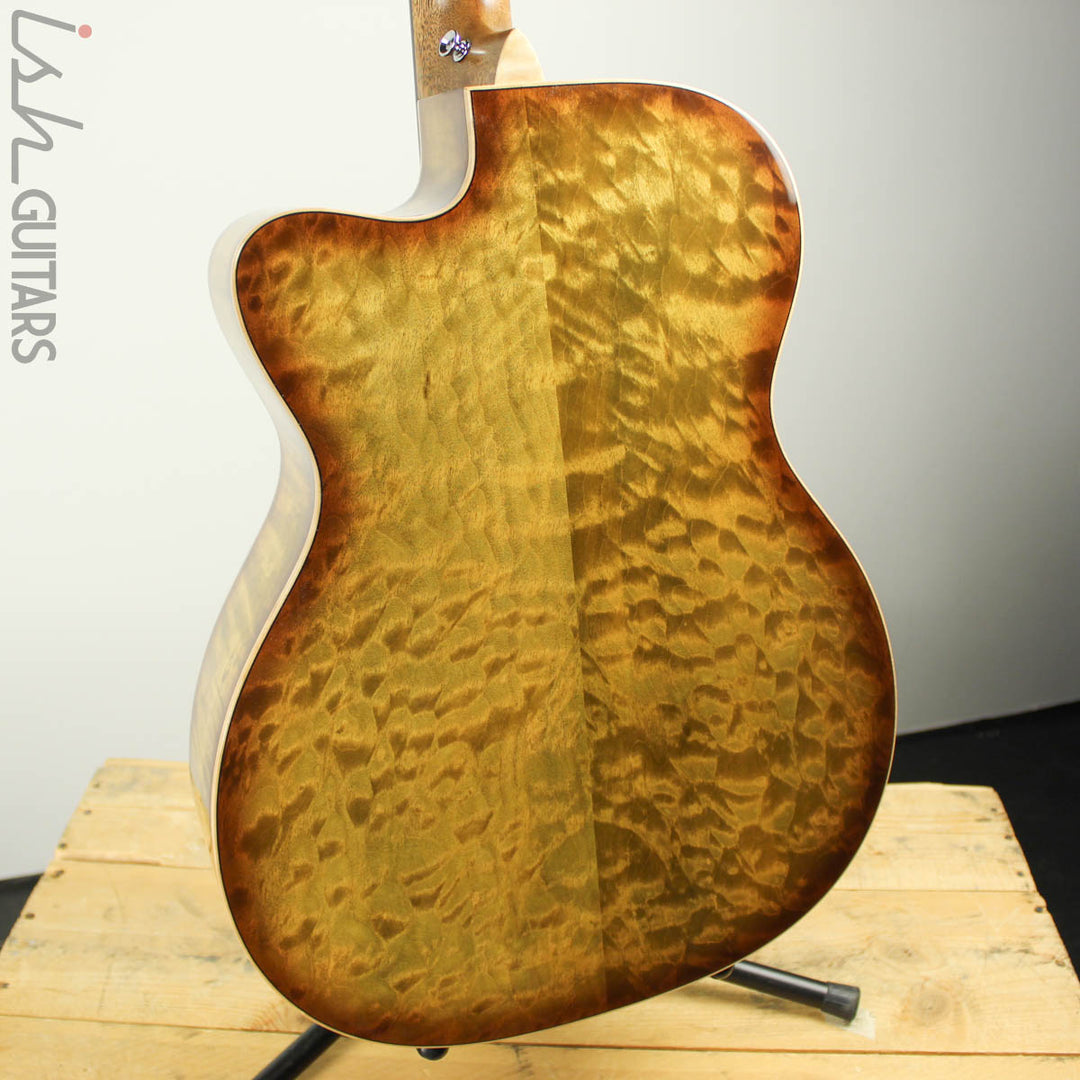 NAMM 2019 Martin OMCE Blaze Burst Acoustic Guitar