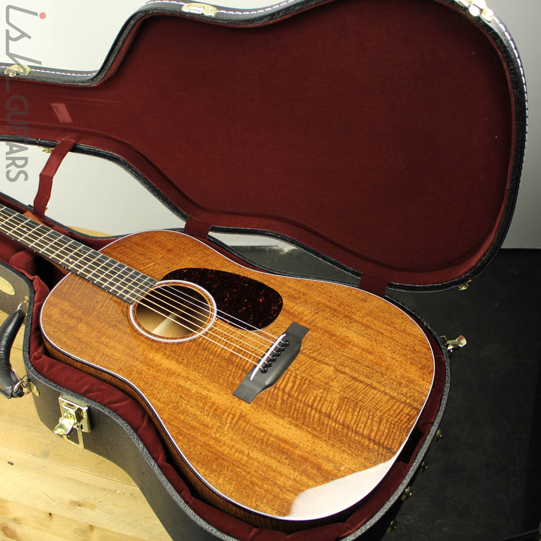 Martin Custom Shop D-1 DSS Slope Shoulder 12 Fret Dreadnought Flamed Mahogany