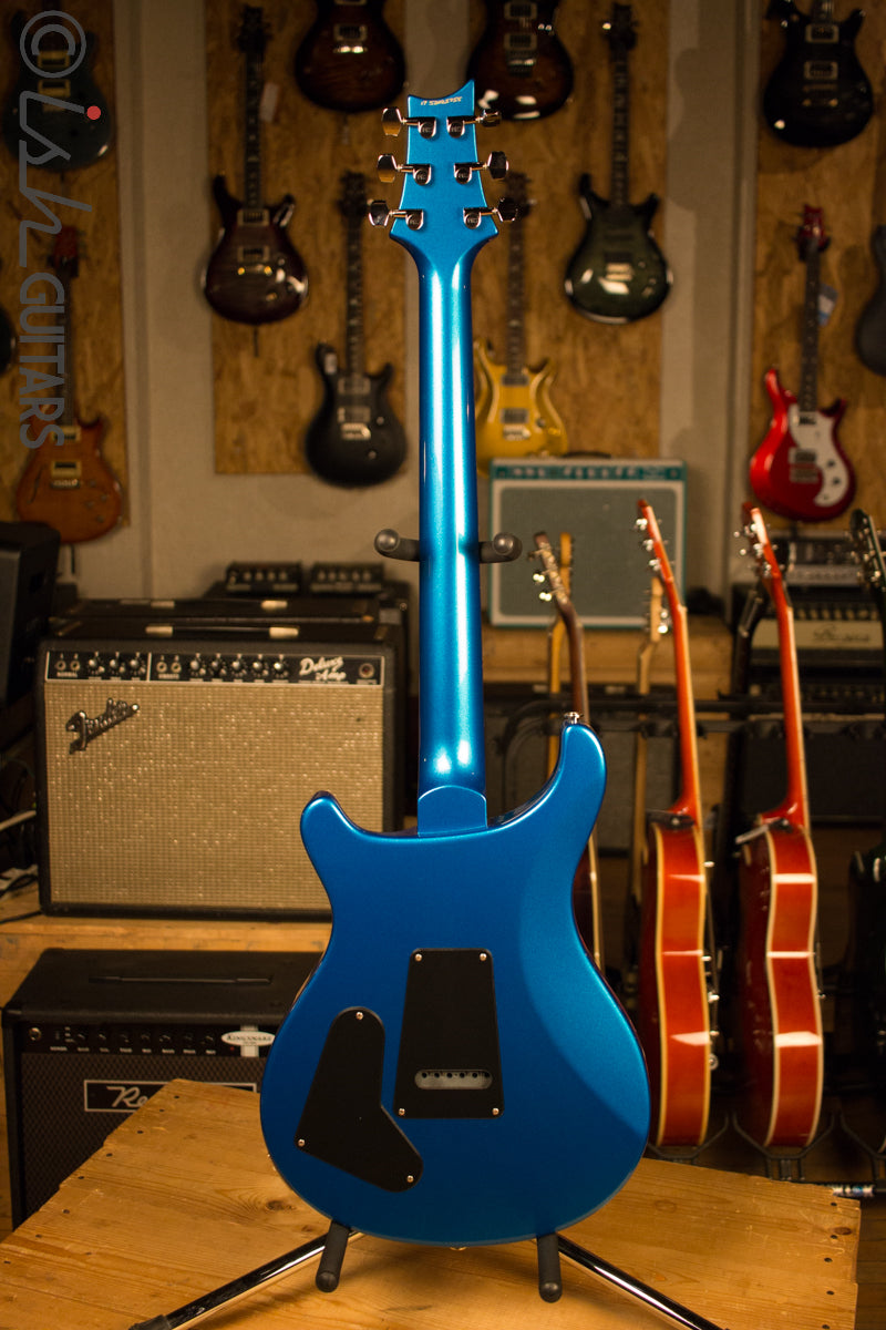 Paul Reed Smith PRS S2 Custom 22 Semi Hollow Custom Color of the Month Aqua Marine Firemist Birds