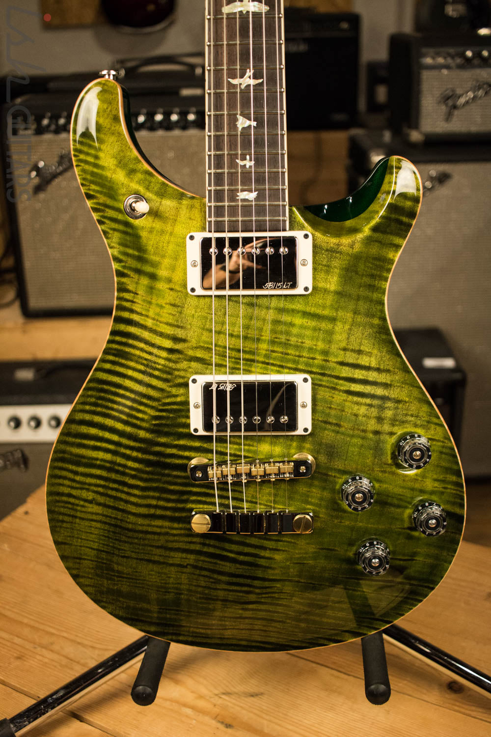 2016 Paul Reed Smith McCarty 594 One Piece Ten Top Custom Jade Color