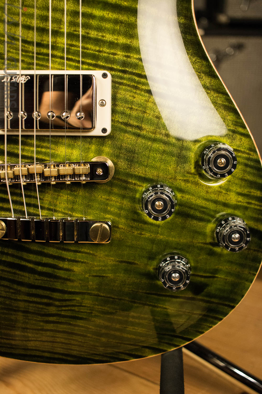 2016 Paul Reed Smith McCarty 594 One Piece Ten Top Custom Jade Color
