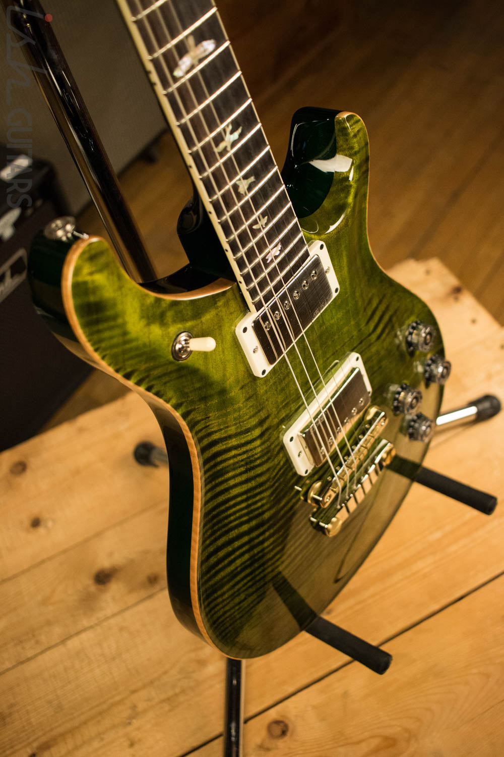 2016 Paul Reed Smith McCarty 594 One Piece Ten Top Custom Jade Color