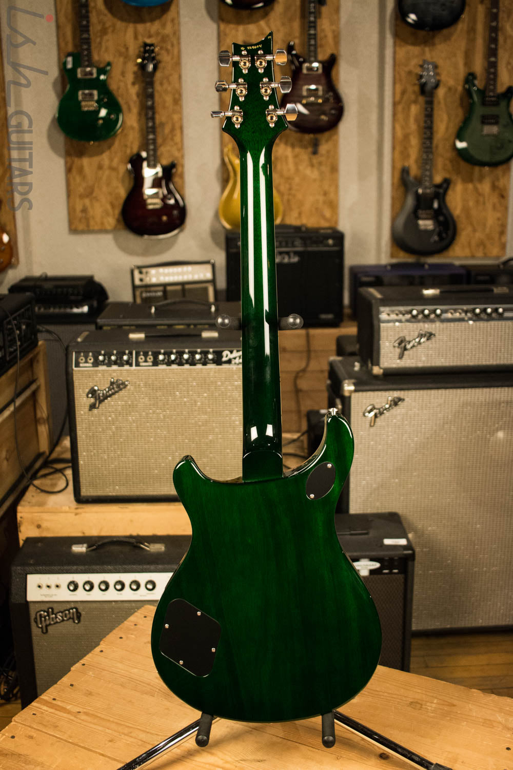 2016 Paul Reed Smith McCarty 594 One Piece Ten Top Custom Jade Color
