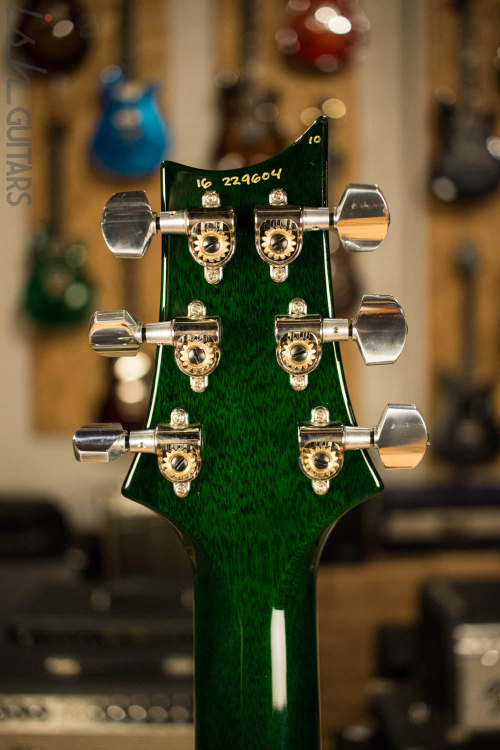 2016 Paul Reed Smith McCarty 594 One Piece Ten Top Custom Jade Color