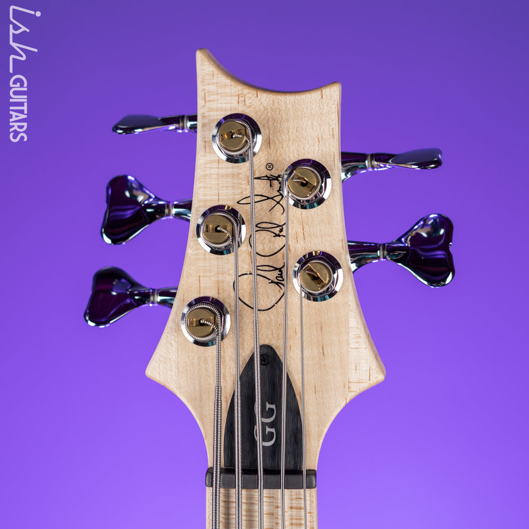 PRS Grainger 5-String Bass 10-Top Tiger Eye