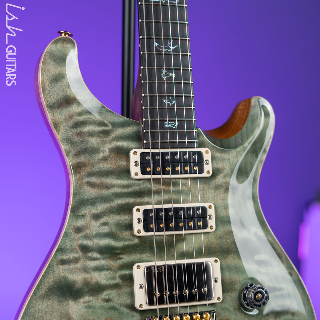 PRS Studio Wood Library 10-Top One Piece Trampas Green