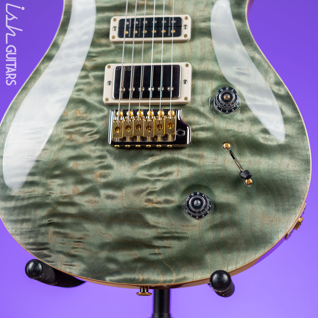 PRS Studio Wood Library 10-Top One Piece Trampas Green