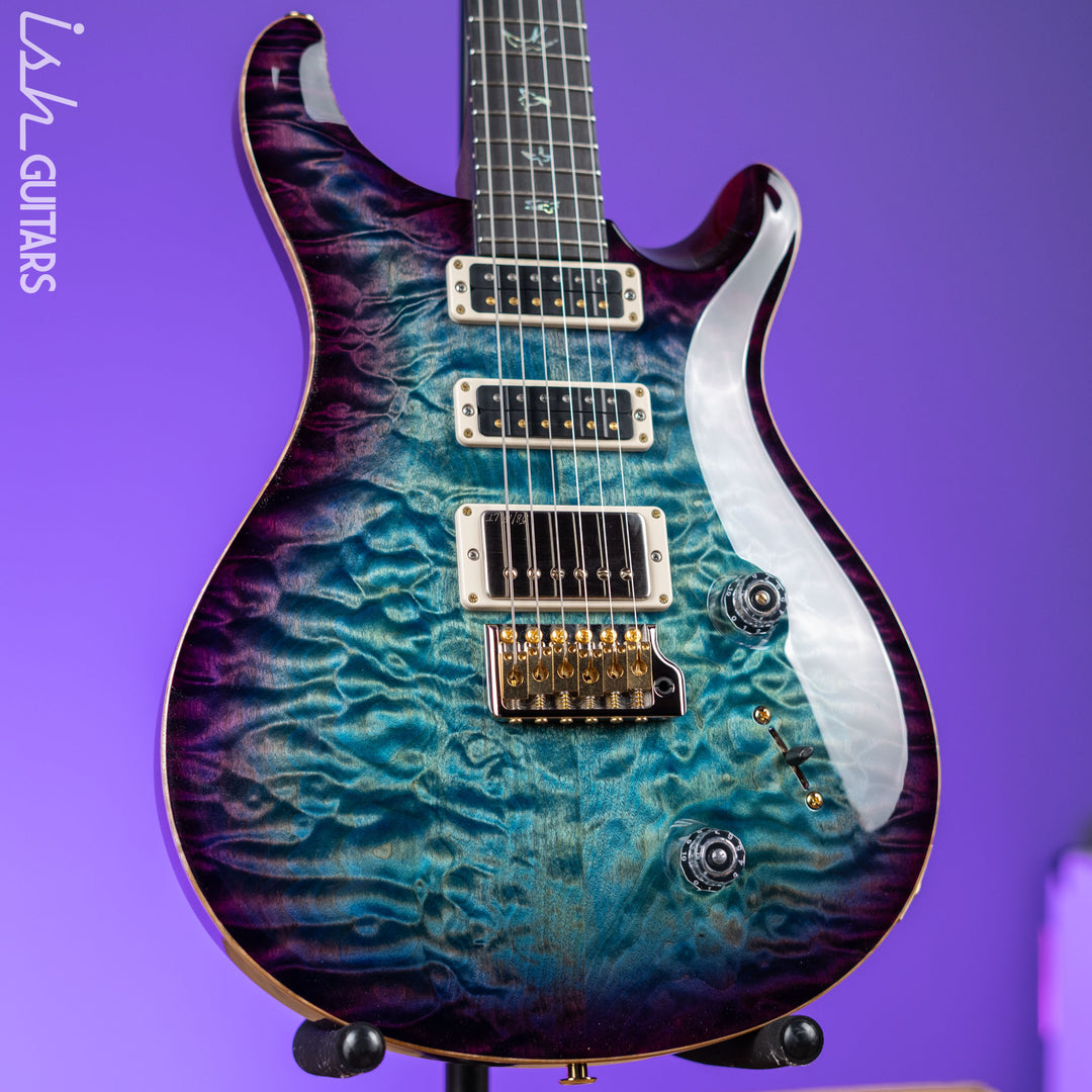 PRS Studio Wood Library 10-Top Aquableux Purple Burst
