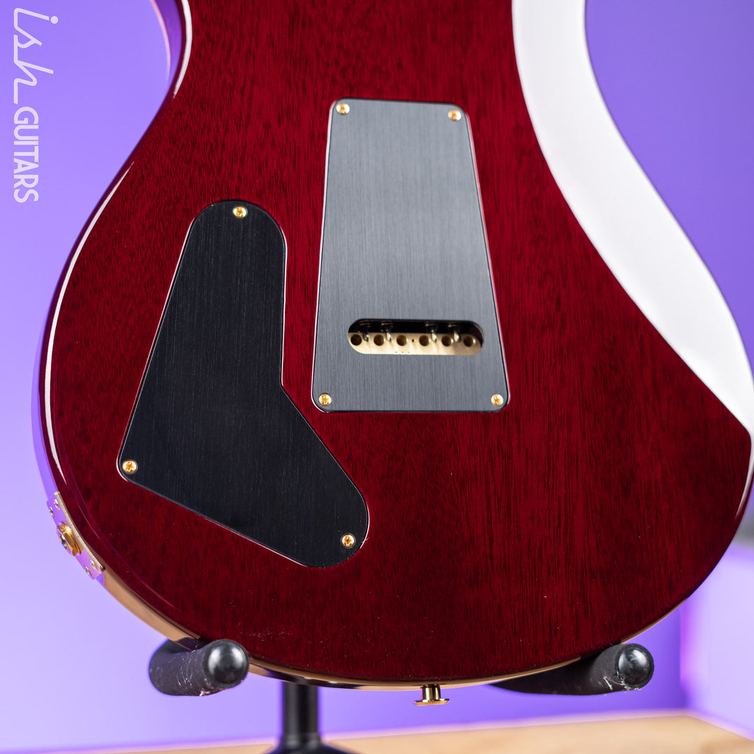 PRS Studio Wood Library 10-Top Aquableux Purple Burst