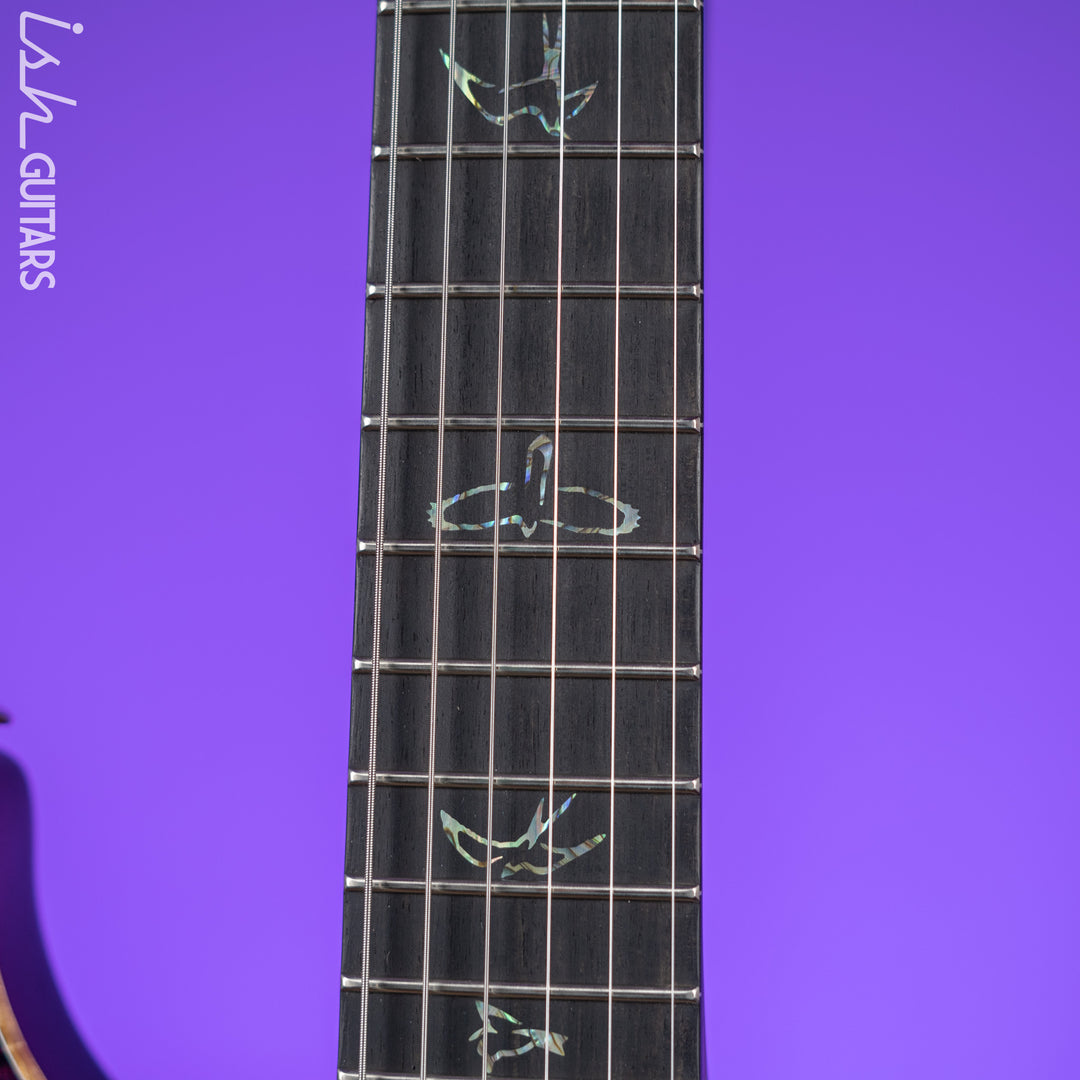 PRS Studio Wood Library 10-Top Aquableux Purple Burst