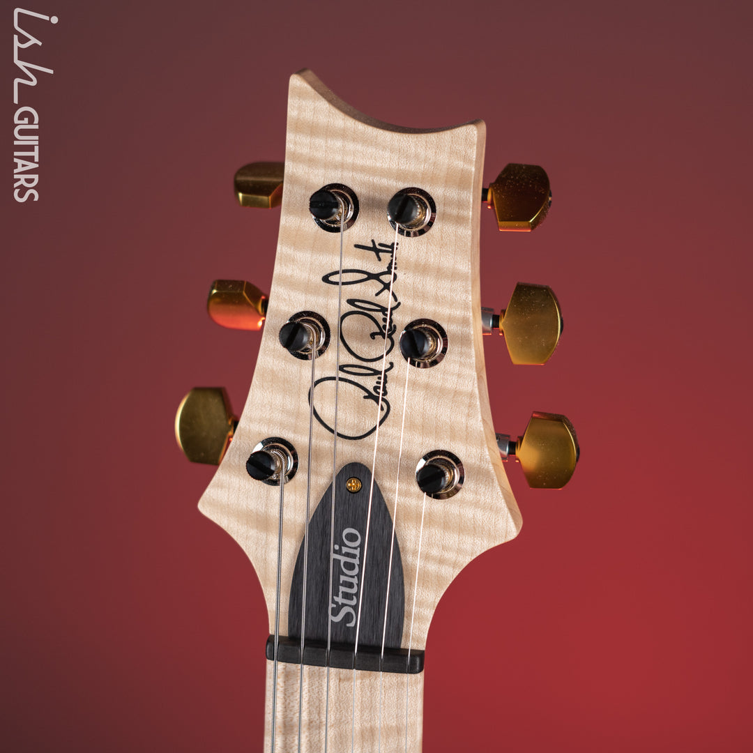PRS Studio Wood Library 10-Top One Piece Aquableux Purple Burst