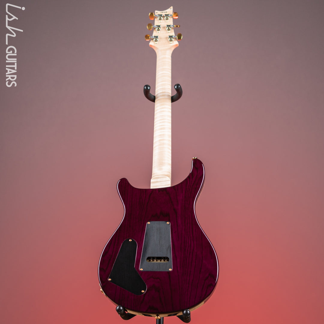 PRS Studio Wood Library 10-Top One Piece Aquableux Purple Burst