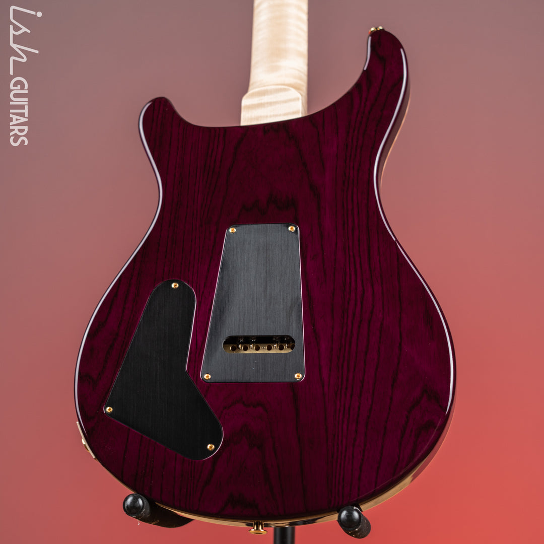 PRS Studio Wood Library 10-Top One Piece Aquableux Purple Burst