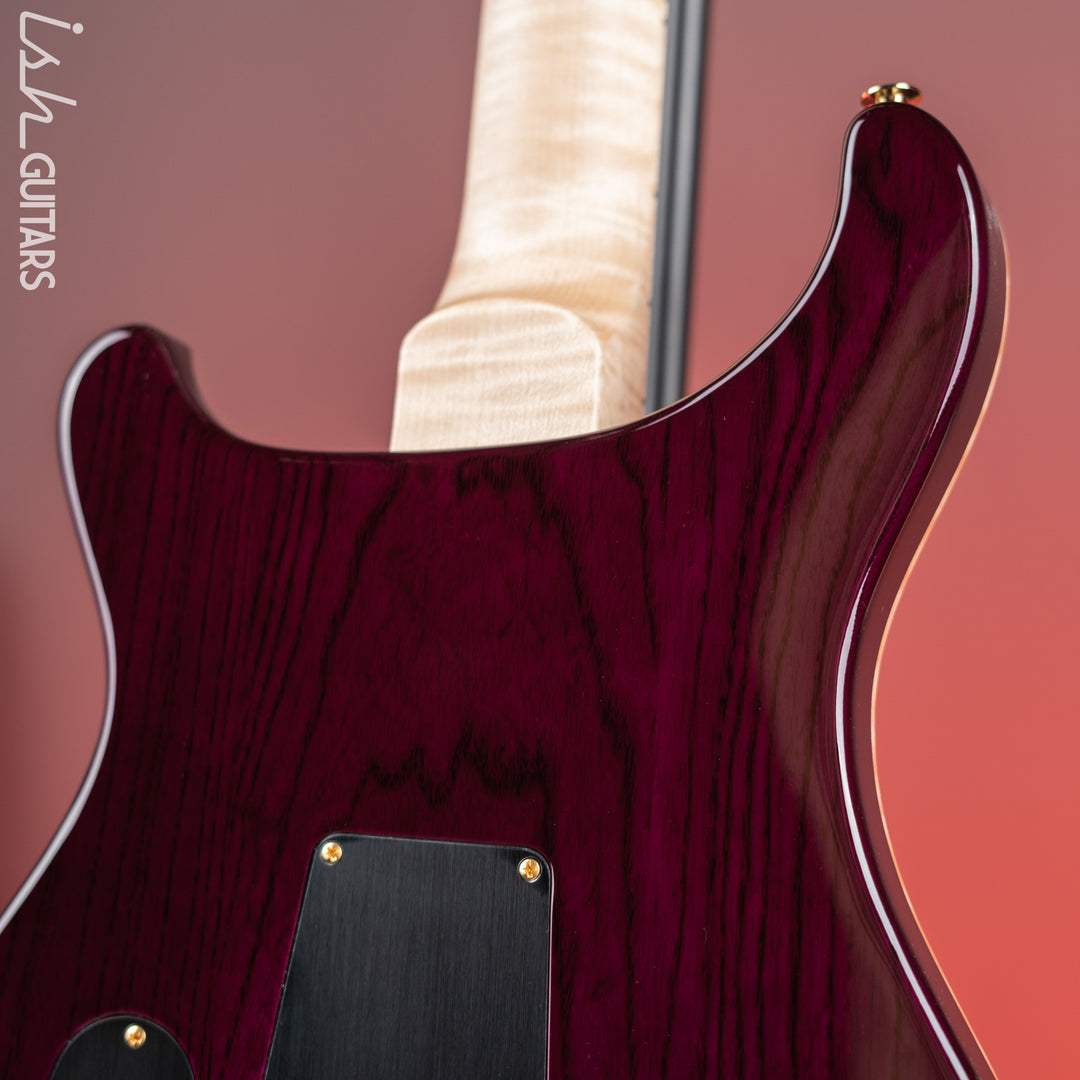 PRS Studio Wood Library 10-Top One Piece Aquableux Purple Burst