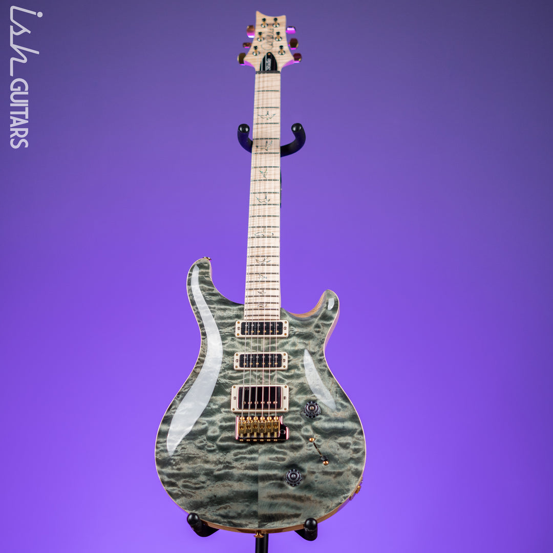 PRS Studio Wood Library 10-Top Trampas Green