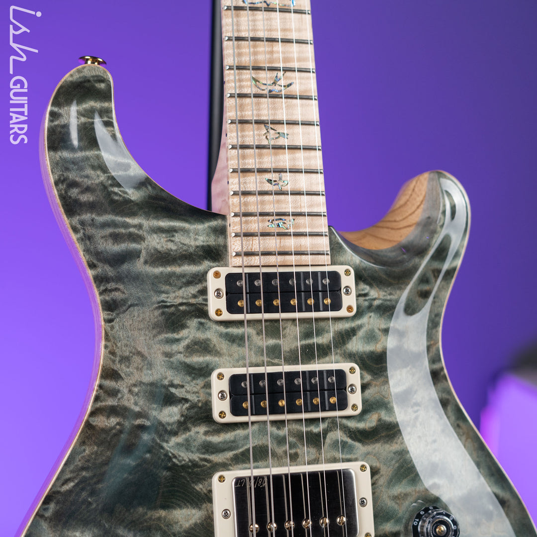 PRS Studio Wood Library 10-Top Trampas Green