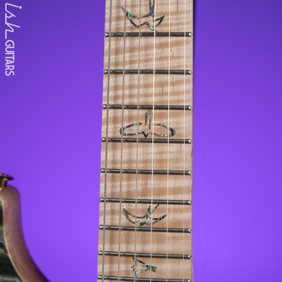 PRS Studio Wood Library 10-Top Trampas Green