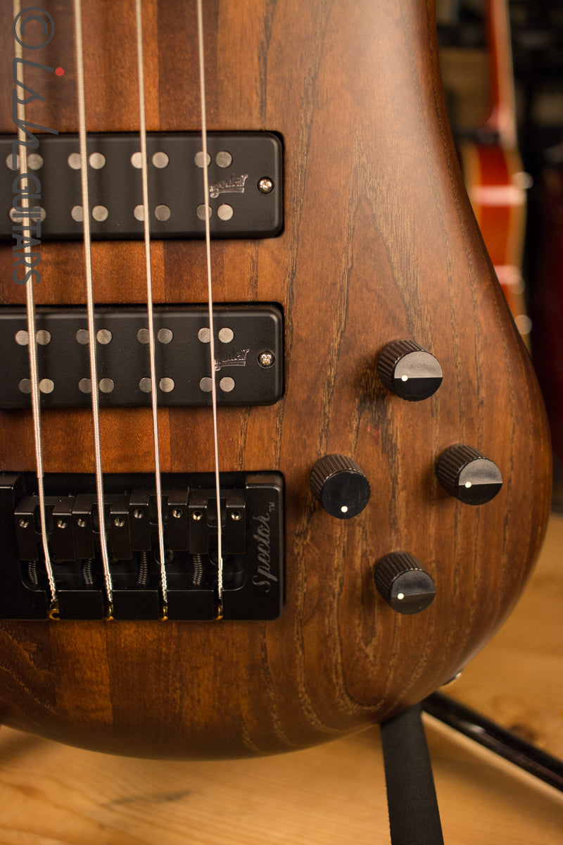USA Spector Forte 4 Walnut Matte Aguilar Pickups