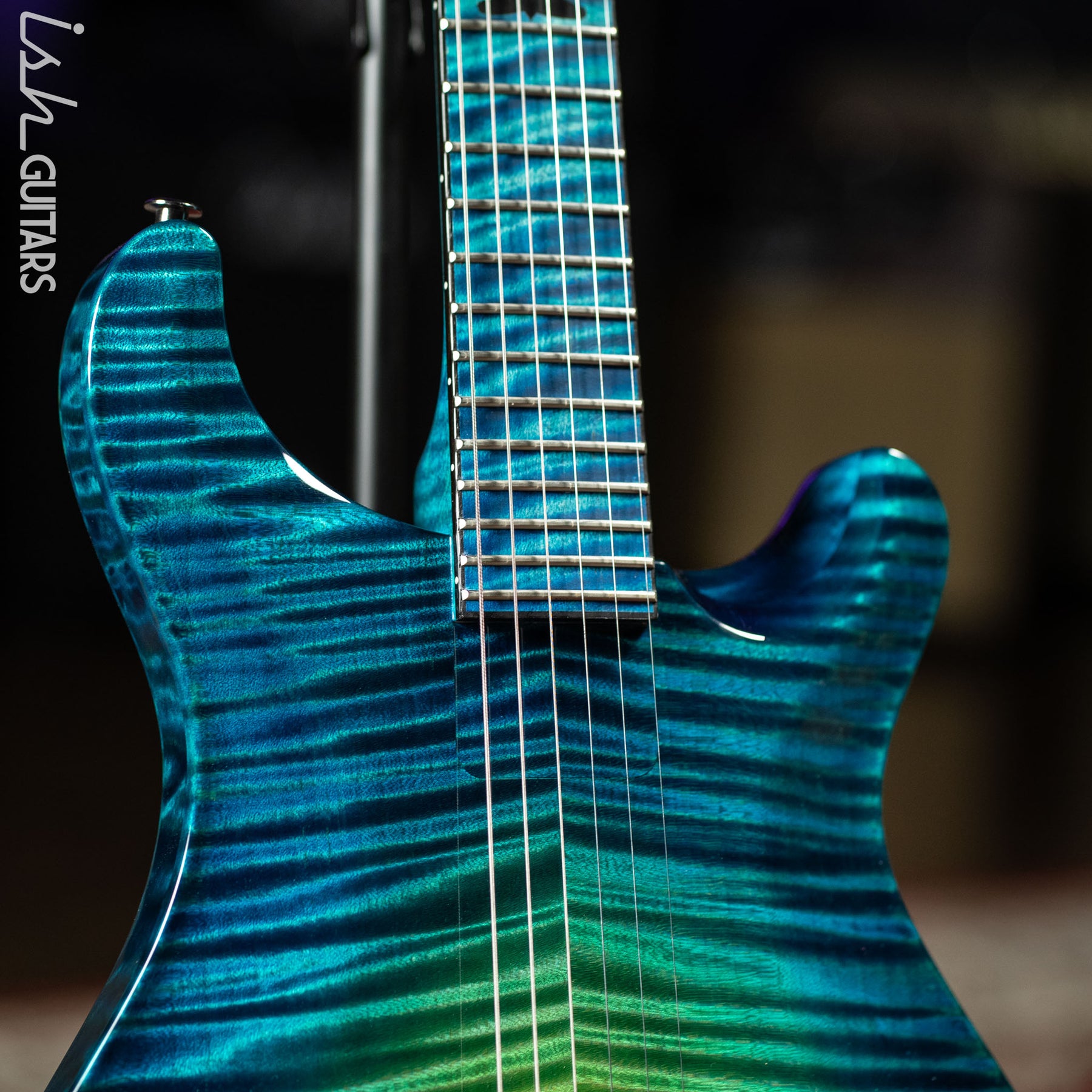 PRS Private Stock Custom 24 Piezo Laguna Dragon's Breath – Ish Guitars