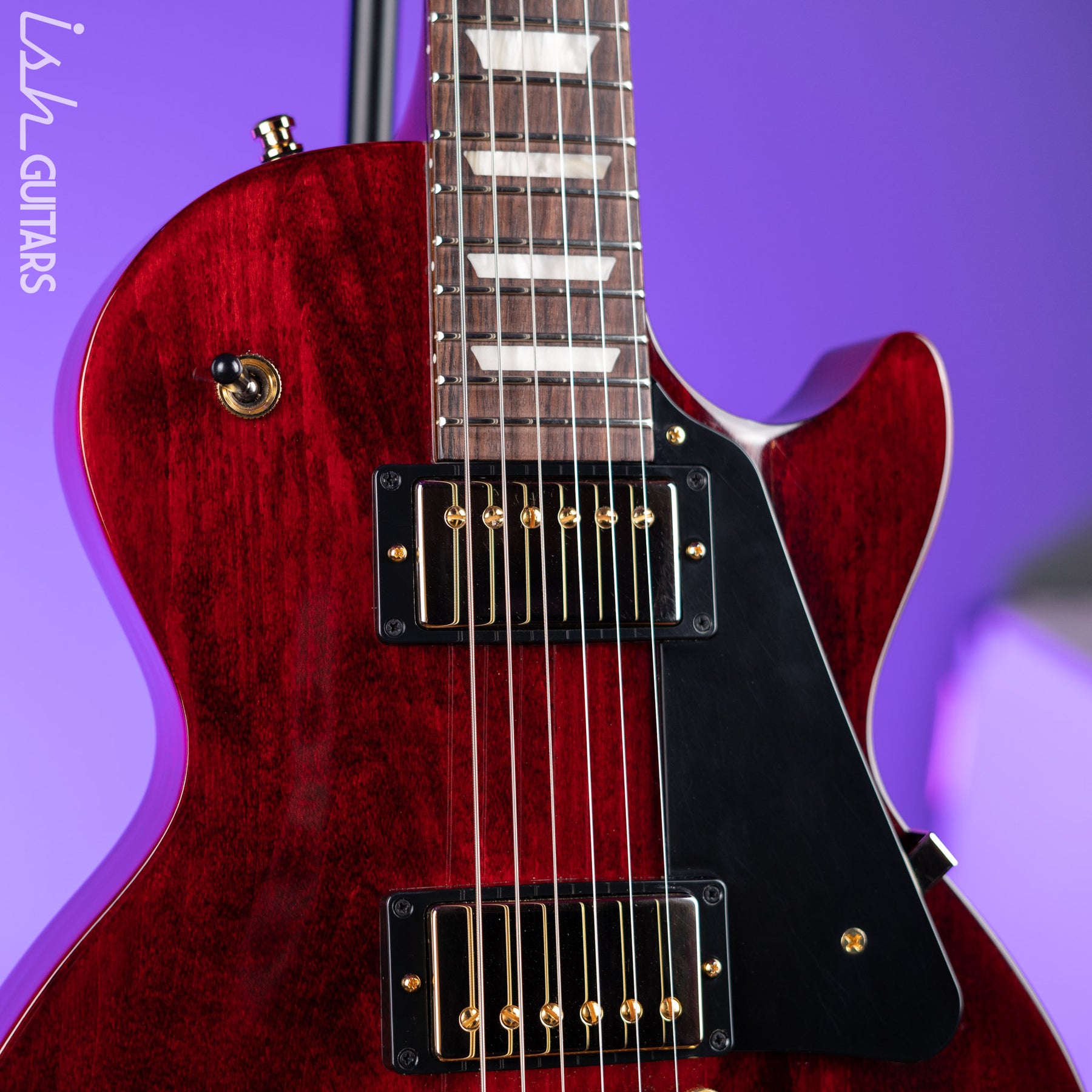 2021 Gibson Les Paul Studio Wine Red – Ish Guitars