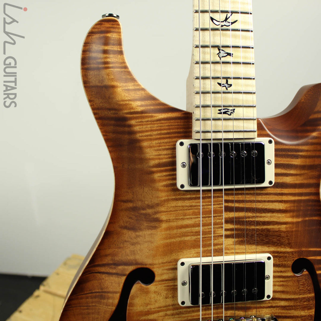 Paul Reed Smith Wood Library Hollowbody I 10 Top Copperhead Burst
