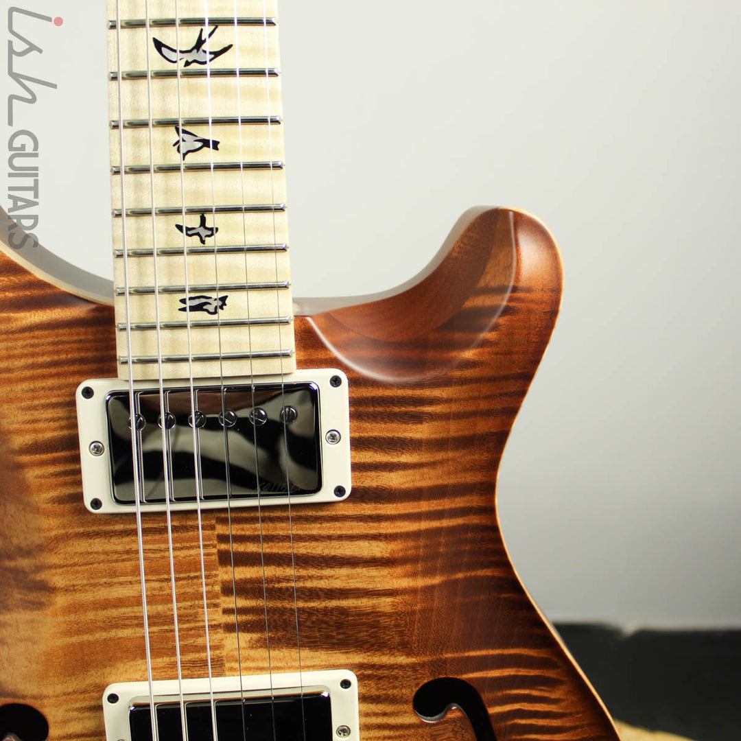 Paul Reed Smith Wood Library Hollowbody I 10 Top Copperhead Burst