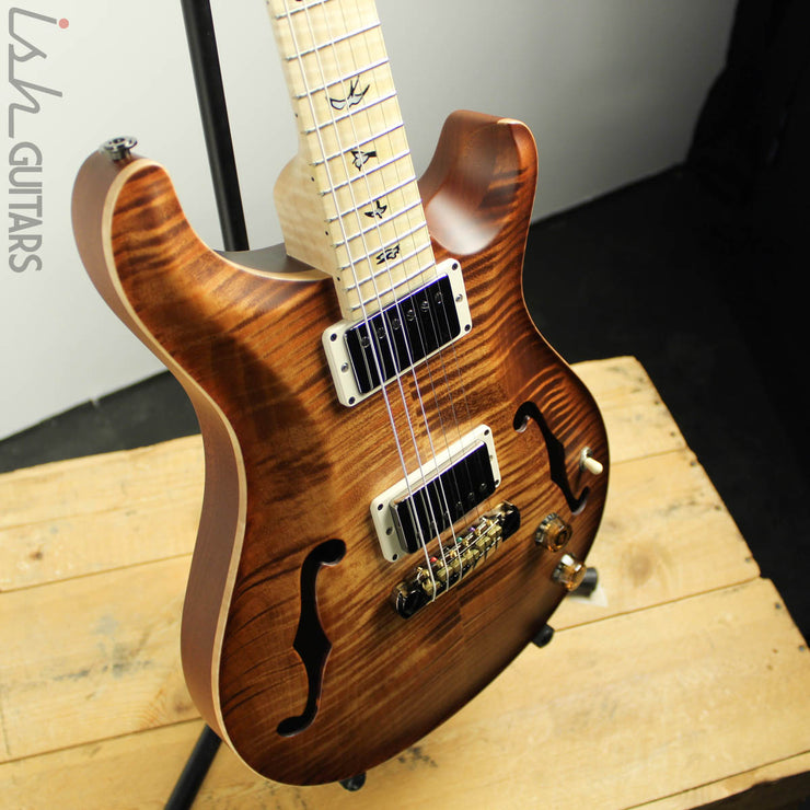 Paul Reed Smith Wood Library Hollowbody I 10 Top Copperhead Burst